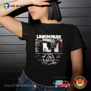 Linkin Park Rock Band Signatures T-shirt