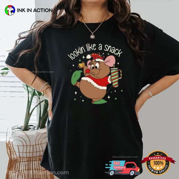 Lookin Like A Snack Gus Christmas Comfort Colors T-shirt