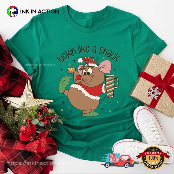 Lookin Like A Snack Gus Christmas Comfort Colors T-shirt