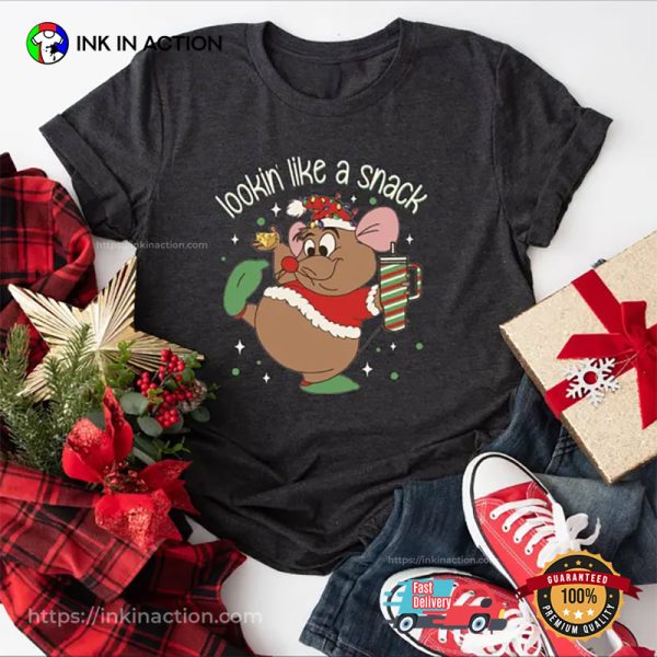 Lookin Like A Snack Gus Christmas Comfort Colors T-shirt