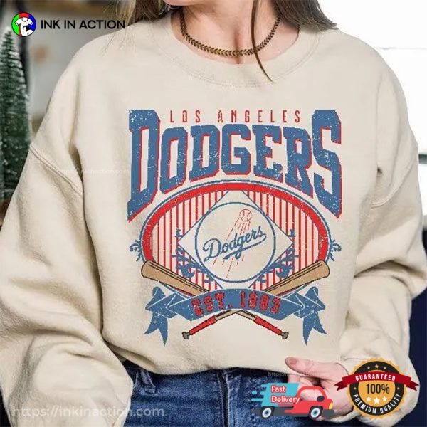 Los Angeles Dodgers 2024 Champion Vintage Style Shirt