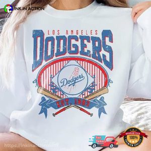 Los Angeles Dodgers 2024 Champion Vintage Style Shirt 2