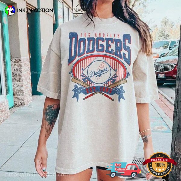 Los Angeles Dodgers 2024 Champion Vintage Style Shirt