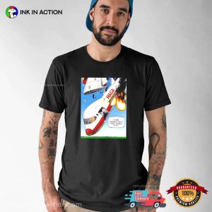 MAGA Plane Crash Funny Tee 3