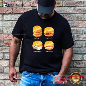 McDonald's Maga Fast Food Funny President Trump Hair T shirt 2