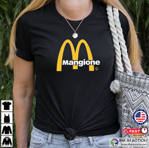 McMangione Luigi Mangione X McDonald’s Shirt