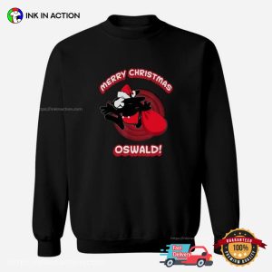 Merry Christmas Oswald Cartoon T-shirt