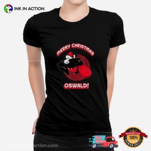 Merry Christmas Oswald Cartoon T shirt 2