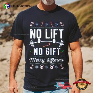 Merry Liftmas Weight Lifting Shirt