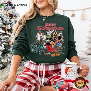 Mickey’s Christmas Carol Vintage Disneyland Christmas T-shirt