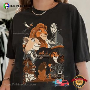 Mufasa The Lion King Characters Comfort Colors Tee