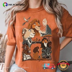 Mufasa The Lion King Characters Comfort Colors Tee