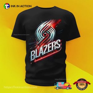 NBA Blazers, Portland Trail Blazers Basketball T Shirt 3