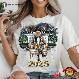 New Year New Trump 2025 Funny Trump T shirt 2