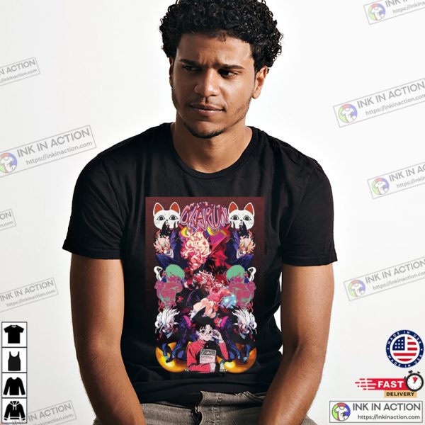 Okarun Dandadan Hype Moments Graphic Shirt