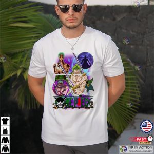 One Piece Roronoa Zoro Wano T Shirt