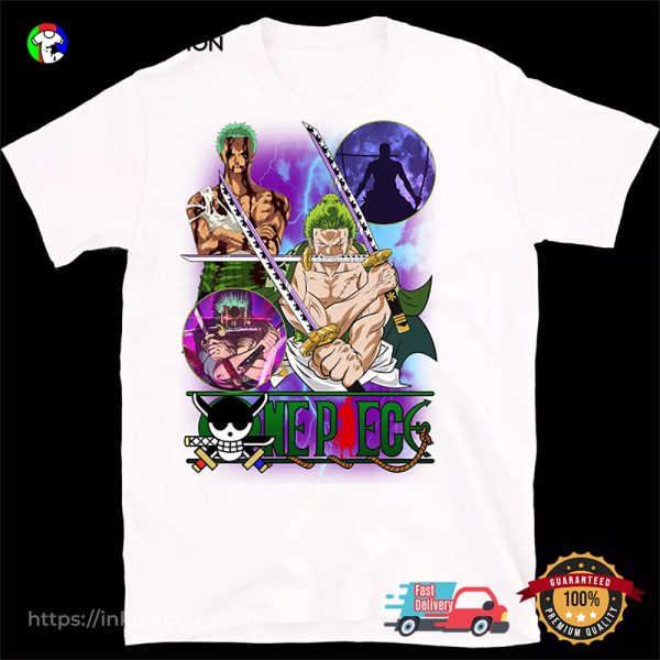 One Piece Roronoa Zoro Wano T Shirt