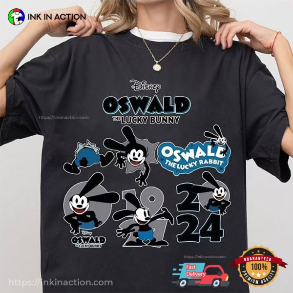 Oswald The Lucky Bunny 2024 Disney Tee