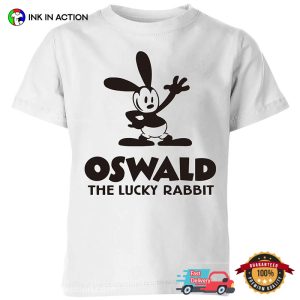 Oswald The Lucky Rabbit Retro Cartoon Tee 3