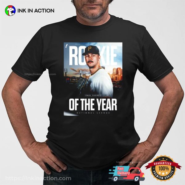 Paul Skenes From Pittsburgh Pirates NL Rookie Of The Year Tee