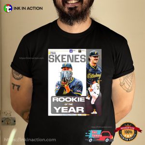 Paul Skenes Rookie of the Year Award winner poster shirt 2