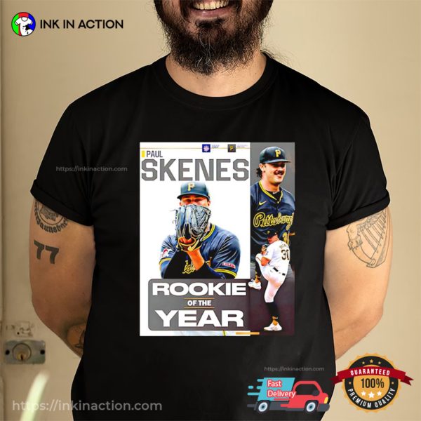 Paul Skenes Rookie Of The Year Award Winner Poster Shirt