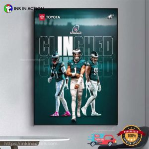 Philadelphia Eagles Have Officially Clinched NFL Playoffs 2024 Poster