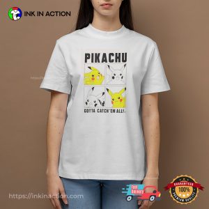 Pikachu Gotta Catch 'Em All pokemon shirts 3