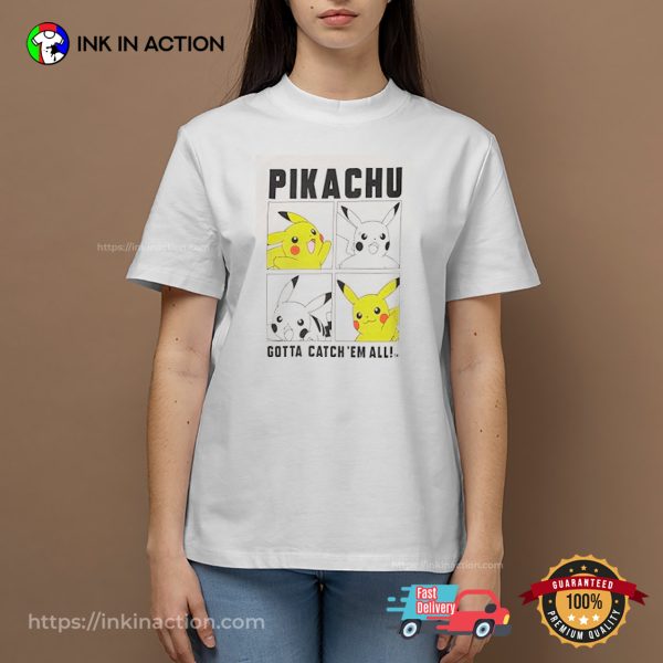 Pikachu Gotta Catch ‘Em All Pokemon Shirts