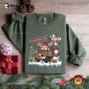 Pixar Cars A Very Mater Christmas T shirt 2