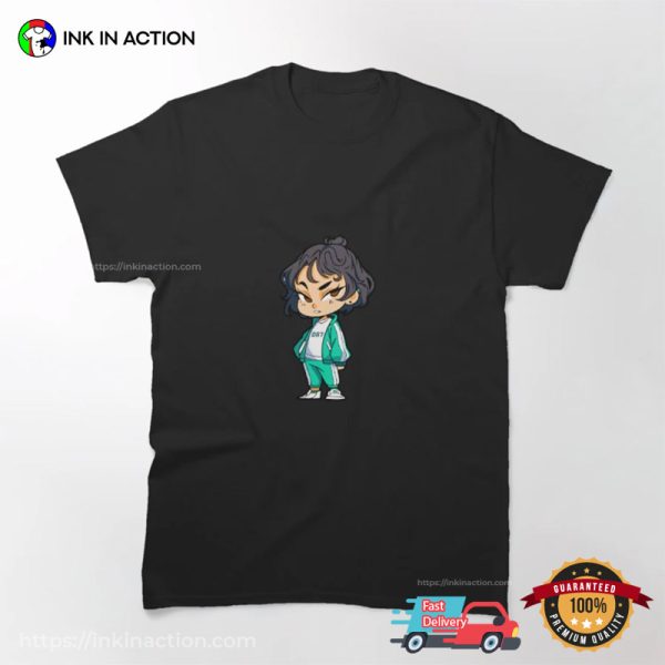 Player 067 Squid Game Animation T-shirt