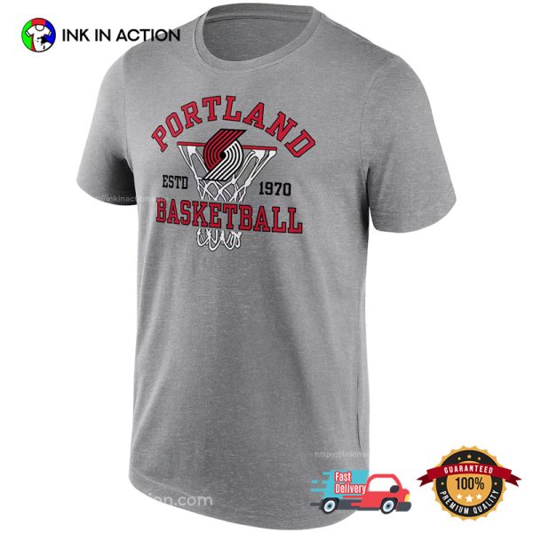 Portland Basketball Estd 1970, Portland Trail Blazers T-shirt