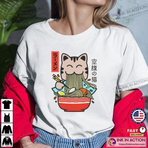 Ramen Cat Kawaii T-shirt