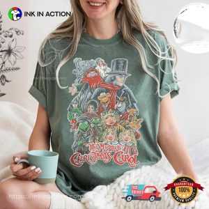 Retro 90s Muppet Christmas Carol Comfort Colors Tee