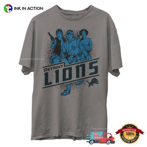 Retro Detroit Lions Rebels Star Wars T-Shirt