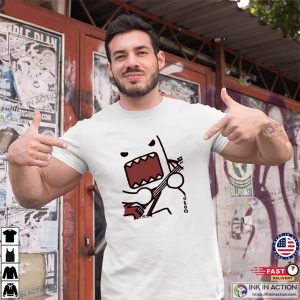 Retro Electric Guitar Domo Kun Shirt