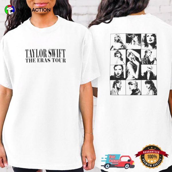 Retro Graphic Taylor Swift Lifetime Tour 2 Sided T-shirt