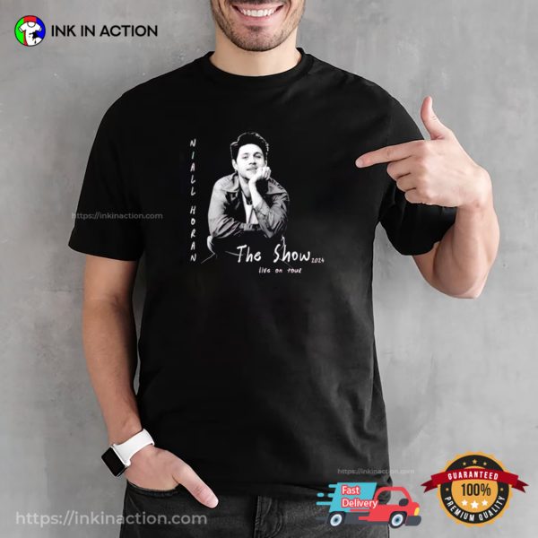 Retro Niall Horan The Show 2024 Graphic Shirt