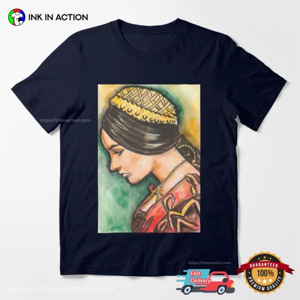 Retro Olivia Hussey Fan Art T-shirt