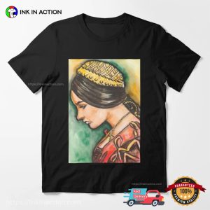 Retro Olivia Hussey Fan Art T shirt 4