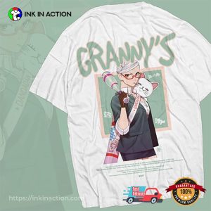 Seiko Ayase Turbo Granny Dandadan Anime 2 Sided Shirt