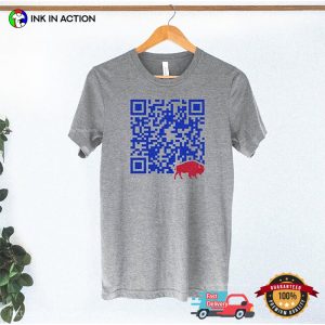 Shout QR Code Buffalo Football Unisex T-shirt