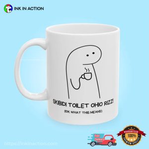 Skibidi Toilet Ohio Rizz Ceramic Mug 3