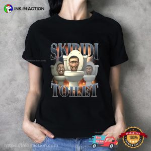 Skibidi Toilet Sigma Ohio Gyatt Unisex T shirt 3