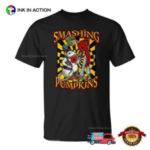 Smashing Pumpkins Rat And A Man Cartoon Tee 3