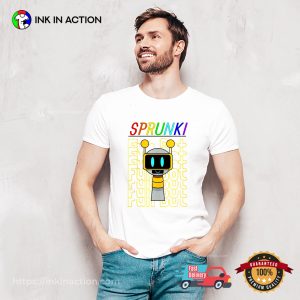 Sprunki Beats Fun Bot T-shirt