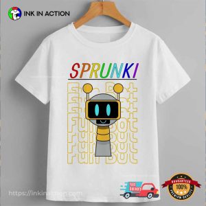 Sprunki Beats Fun Bot T shirt 3