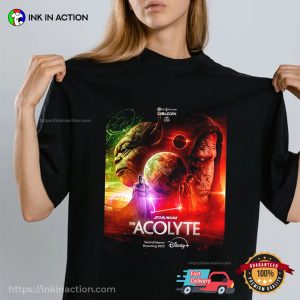 Star Wars The Acolyte 2nd Season Poster One Disney Plus T-Shirt