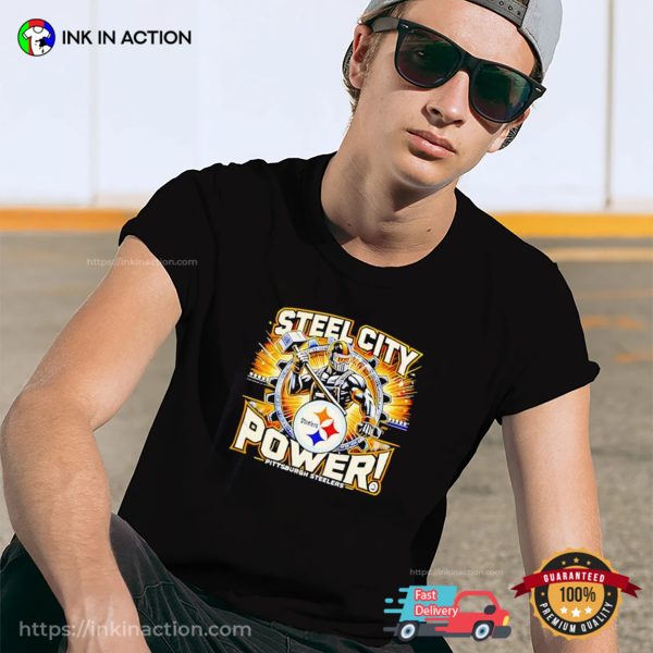 Steel City Power Pittsburgh Steelers T-shirt