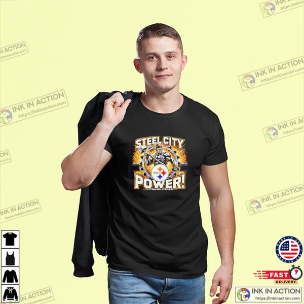 Steel City Power Pittsburgh Steelers T-shirt